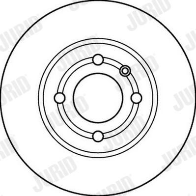 BREMSSCHEIBE JURID 562209JC 1