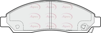 Brake Pad Set APEC PAD1640