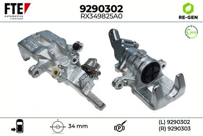 спирачен апарат FTE 9290302