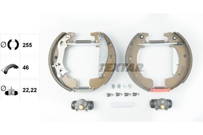Комплект тормозных колодок TEXTAR 84049900 для RENAULT TRAFIC