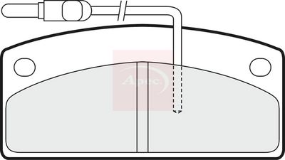 APEC Brake Pad Set, disc brake PAD1430