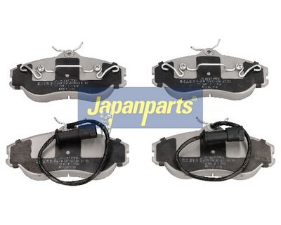 JAPANPARTS Stabdžių trinkelių rinkinys, diskinis stabdys