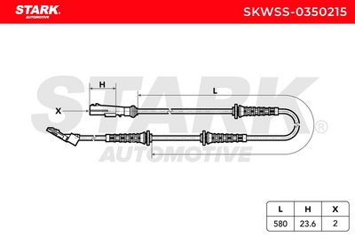 датчик, обороти на колелото STARK SKWSS-0350215