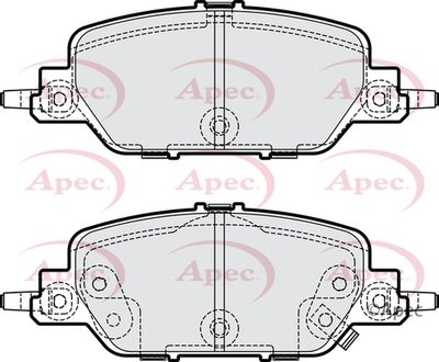 Brake Pad Set APEC PAD2322