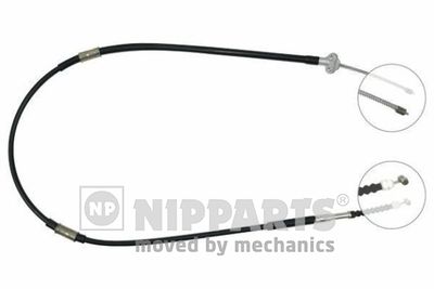 Тросик, cтояночный тормоз NIPPARTS J12987 для TOYOTA STARLET