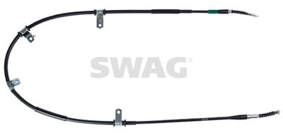 Тросик, cтояночный тормоз SWAG 33 10 6658 для HYUNDAI SANTA FE