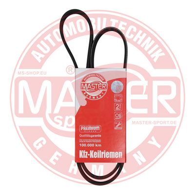 Ozubený klinový remeň MASTER-SPORT GERMANY 6PK1180-PCS-MS