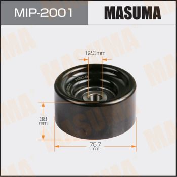 Паразитный / ведущий ролик, поликлиновой ремень MASUMA MIP-2001 для INFINITI QX50