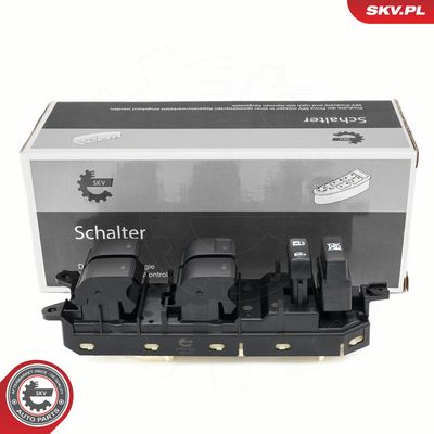 Spínač elektrického otvárania okien ESEN SKV 37SKV501
