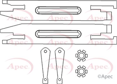 Adjuster, braking system APEC ADB3016