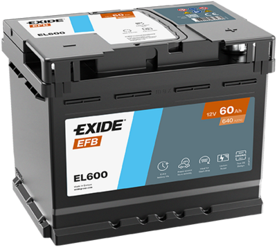 startovací baterie EXIDE EL600