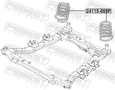 ARC SPIRAL FEBEST 24115005F 1
