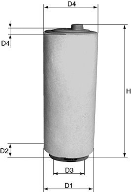 FILTRU AER DAVID VASCO A954 1