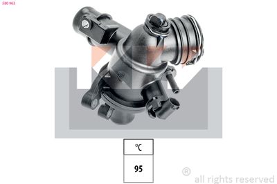 Termostat, środek chłodzący KW 580 963