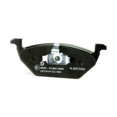 BREMSBELAGSATZ SCHEIBENBREMSE DELPHI LP1514 4