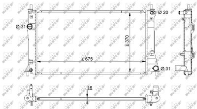 Kylare, motorkylning NRF 59205