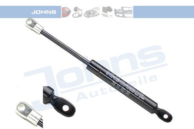 Pneumatická pružina, kapota motoru JOHNS 59 11 95-91
