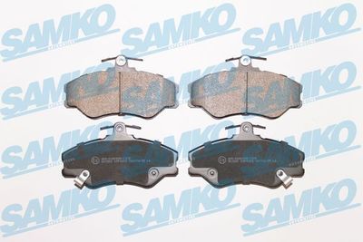 Комплект тормозных колодок, дисковый тормоз SAMKO 5SP1009 для HYUNDAI GRACE