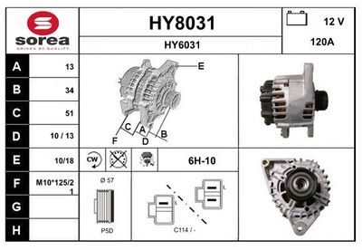 GENERATOR SNRA HY8031