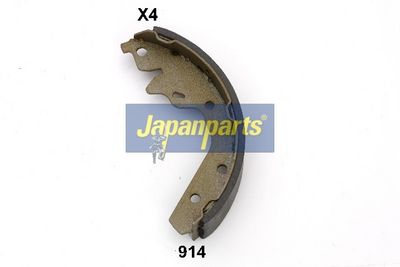JAPANPARTS Stabdžių trinkelių komplektas