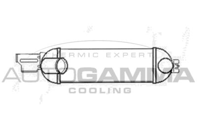 Интеркулер AUTOGAMMA 103521 для OPEL MERIVA