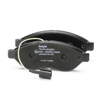 BREMSBELAGSATZ SCHEIBENBREMSE DELPHI LP2498 3