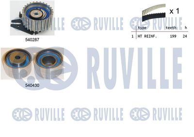 RUVILLE 550297 Комплект ГРМ  для ALFA ROMEO BRERA (Альфа-ромео Брера)