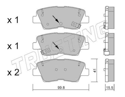 SET PLACUTE FRANA FRANA DISC