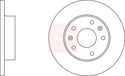 APEC Brake Disc DSK831