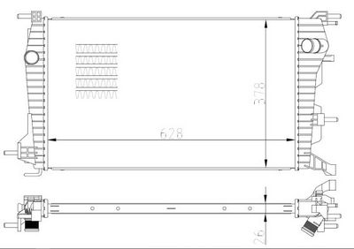 KüHLER MOTORKüHLUNG NRF 550004 4
