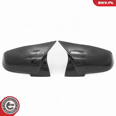 Dangtelis, išorinis veidrodėlis