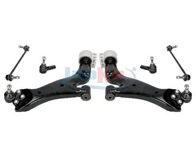 Lenkersatz, Radaufhängung