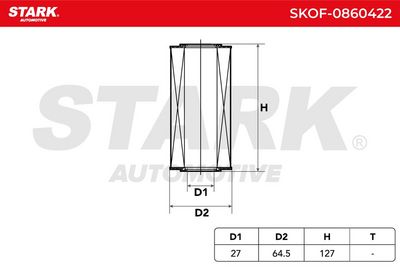 маслен филтър STARK SKOF-0860422