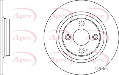 Brake Disc APEC DSK2579