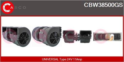CASCO Interieurventilatie Genuine (CBW38500GS)