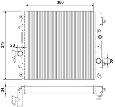 RADIATOR RACIRE MOTOR