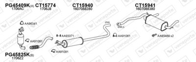 ABGASANLAGE VENEPORTE 150757