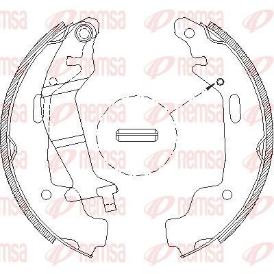 Brake Shoe 4145.00