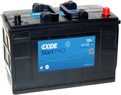 EG1102 EXIDE Стартерная аккумуляторная батарея