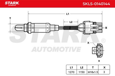 ламбда-сонда STARK SKLS-0140144