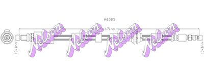 Тормозной шланг KAWE H6023 для FORD STREET KA