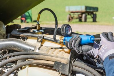 ADAPTER KüHLSYSTEMDRUCKPRüFSET HAZET 48006 1