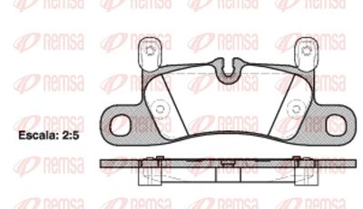 Brake Pad Set, disc brake 1379.20