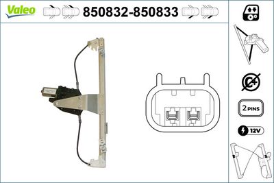 MECANISM ACTIONARE GEAM VALEO 850832