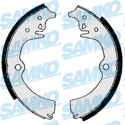 Комплект тормозных колодок SAMKO 82810 для PEUGEOT 404