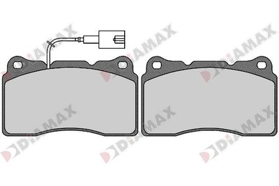 DIAMAX N09668 Тормозные колодки и сигнализаторы  для ALFA ROMEO GIULIETTA (940_) 1.4 BiFuel (940FXA1A, 940FXT1A)