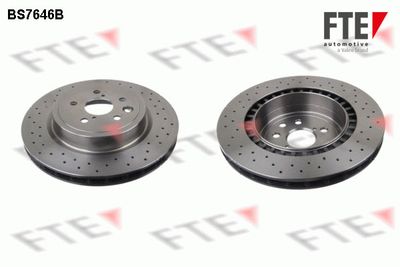 Тормозной диск FTE BS7646B для LEXUS IS