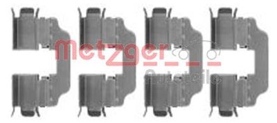 Комплектующие, колодки дискового тормоза METZGER 109-1773 для RENAULT VEL