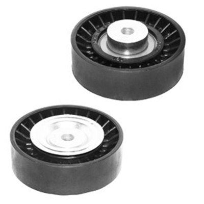 Įtempiklio skriemulys, V formos rumbuotas diržas