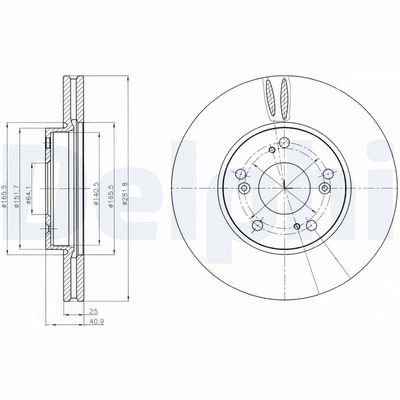 Brake Disc BG4186